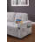 Mavino Sleeper Sectional Sofa Reversible Chaise Woven Fabric 84 Inches-2090092734