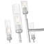 Lustre 9 lumières en nickel brossé Granton-123223046