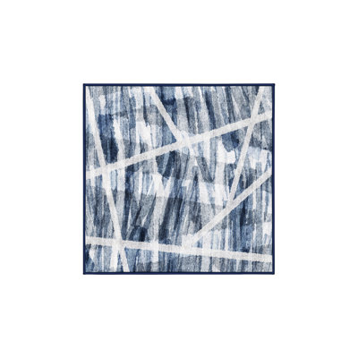 Adelaja Hand Loomed Washable Abstract Indoor Rug