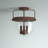  Glass Semi Flush Mount-79032436