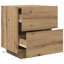 45cm W Manufactured Wood Bedside Table