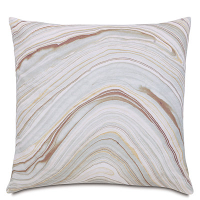 Blake Appliqued Cotton Throw Pillow