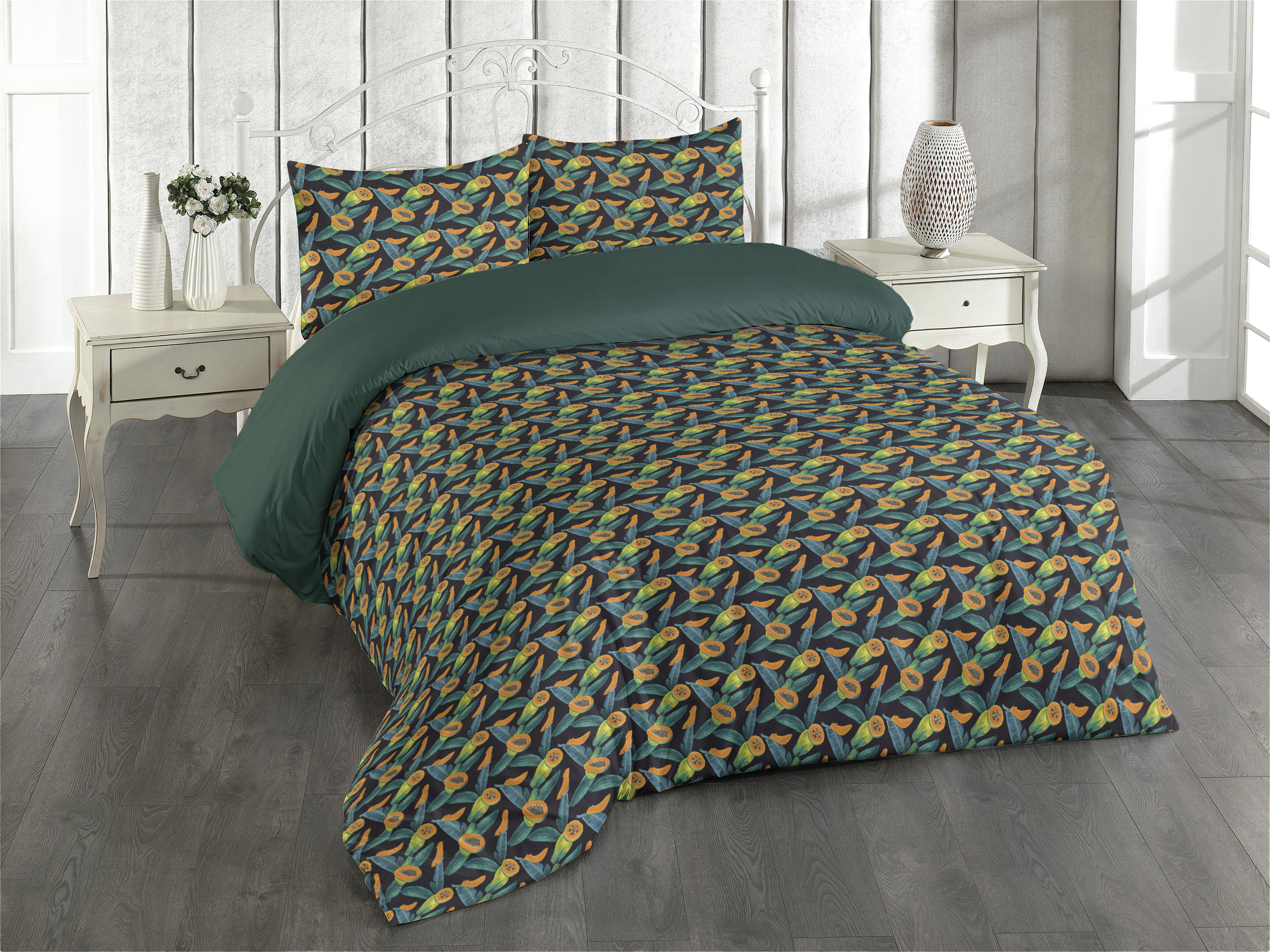 Tropical Scarlet Ibis WJ0802069CL Duvet Cover Set main image 0