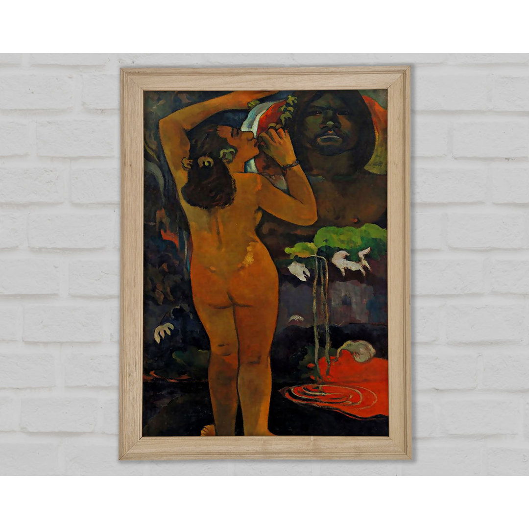 Gauguin Der Mond und die Erde - Einzelne Bilderrahmen Kunstdrucke