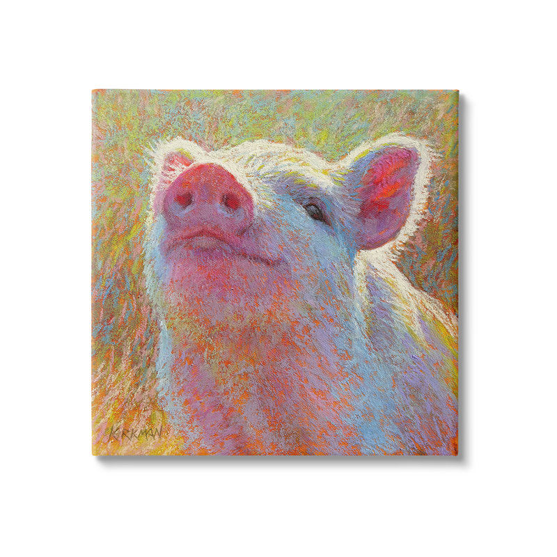 Impressionnant , impression sur toile par Rita Kirkman, H 24 po x l 24 po, Giclée encadrée blanc bord de mer