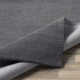 Crowe Wool Charcoal Gray Performance  Area Rug