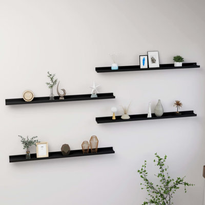 Gracelinn 4 Piece Floating Shelf