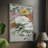 Delicate Blend I Framed Print - Solid Wood 48170-436037206