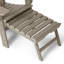 Chaise Adirondack d'extérieur réglable et pliante avec porte-gobelet et repose-pieds dissimulé-1803399236