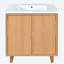 Ensemble de meuble-lavabo simple 30 po Marcha