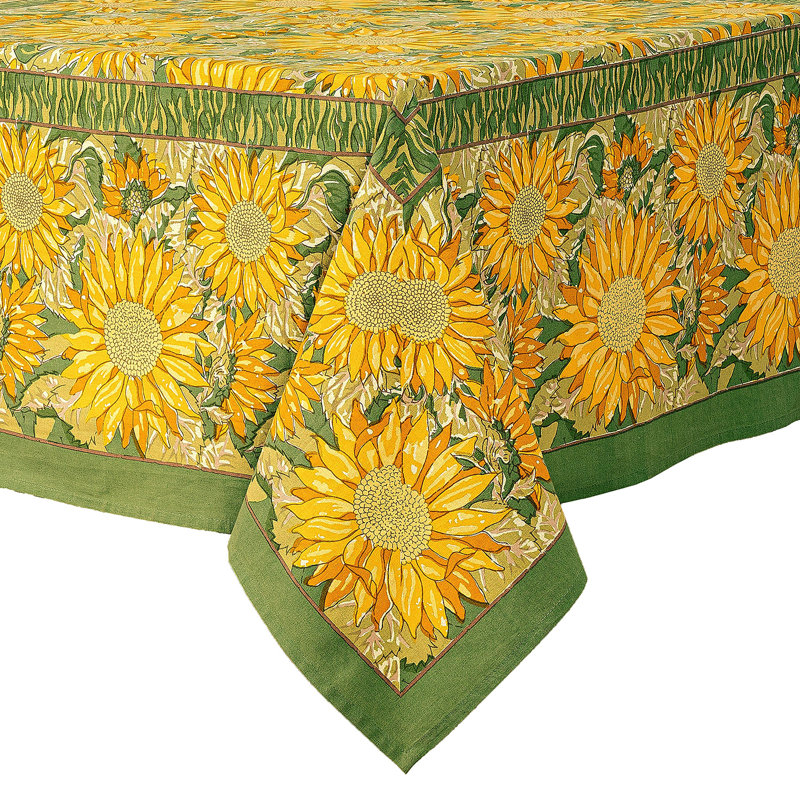 Nappe Daronta, L 71 po x L 142 po, Vert