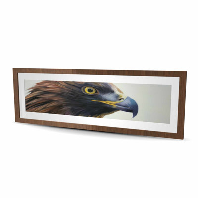 Brown-headed Eagle Framed Matted Print | Best Seller Decor