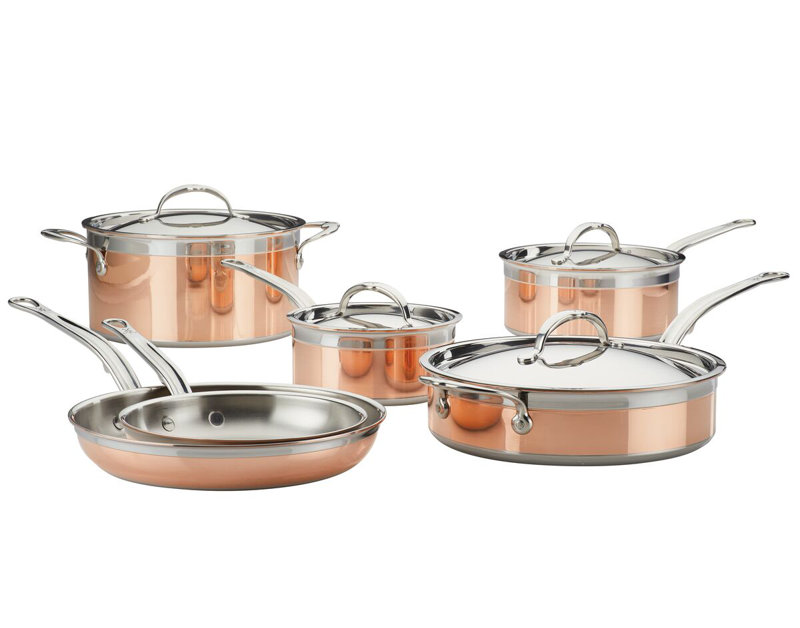 Ensemble de 10 pièces Hestan CopperBond