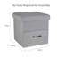 Repose-pieds pliable avec tiroir Simplifier