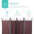 Maryetta 61 " W x 71 " H 4 - Panel Solid Wood and Iron Folding Room Divider