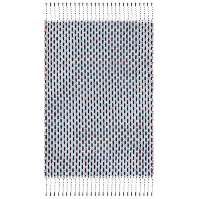 Tapis bleu / noir Mona 475