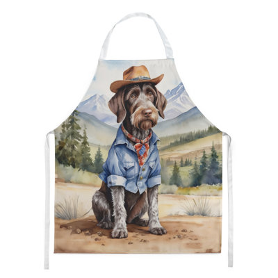 No Pattern Bib Apron