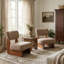 Chaises d'appoint rembourrées en tissu Vierra-918345780-918345781
