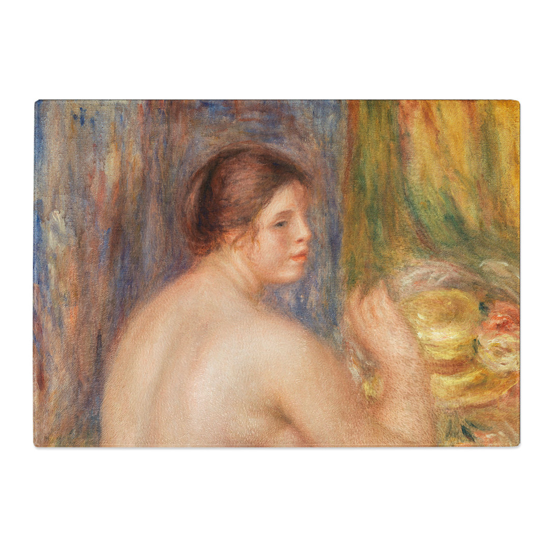 Nude Woman Vol.2 by Pierre-Auguste Renoir Chopping Board
