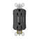 Radiant 15 Amp Self Test GFCI Outlet