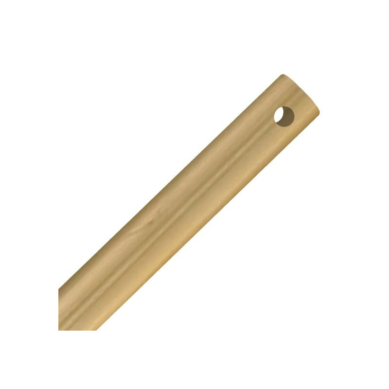 Anarkali Ceiling Fan Downrod in Gold Patina, Gold Patina, 36'' H x 0.5'' W x 0.5'' D