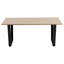 Antigua Metal Base Dining Table