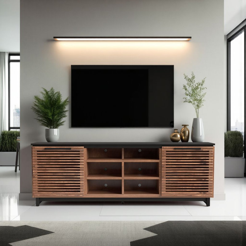 Liddel 85" Fully Assembled TV Stand, Fits TVs up to 85"