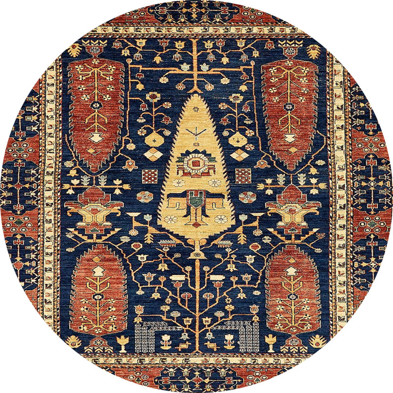 Tapis abstrait et moderne 524, Rond 4 pi