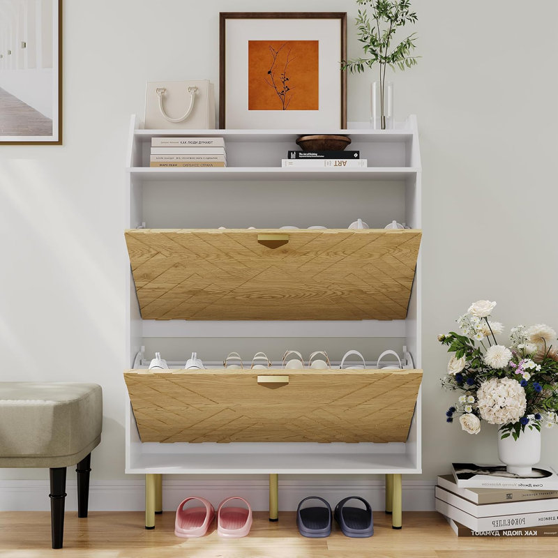 16 Pair Shoe Storage