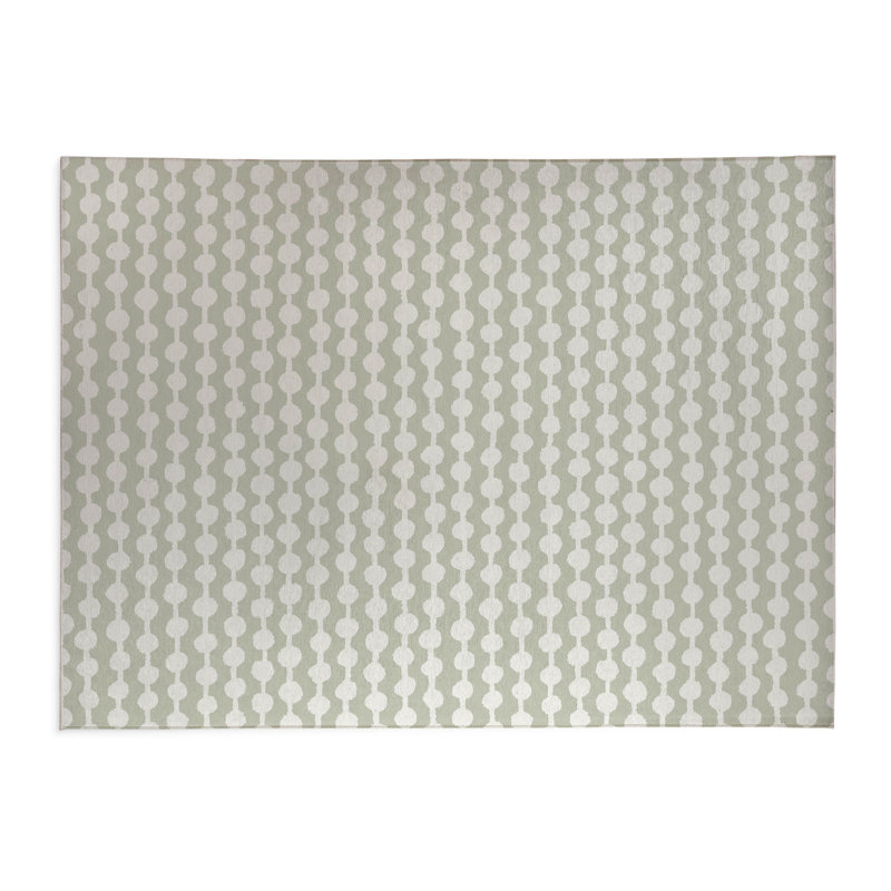 Dot Tied Non-Slip Outdoor Rug, Rectangle 2' x 3'