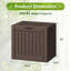 Table d'appoint 40 gallons en résine-110983051