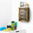 4-Tier Wall Display Case With Clear Panel