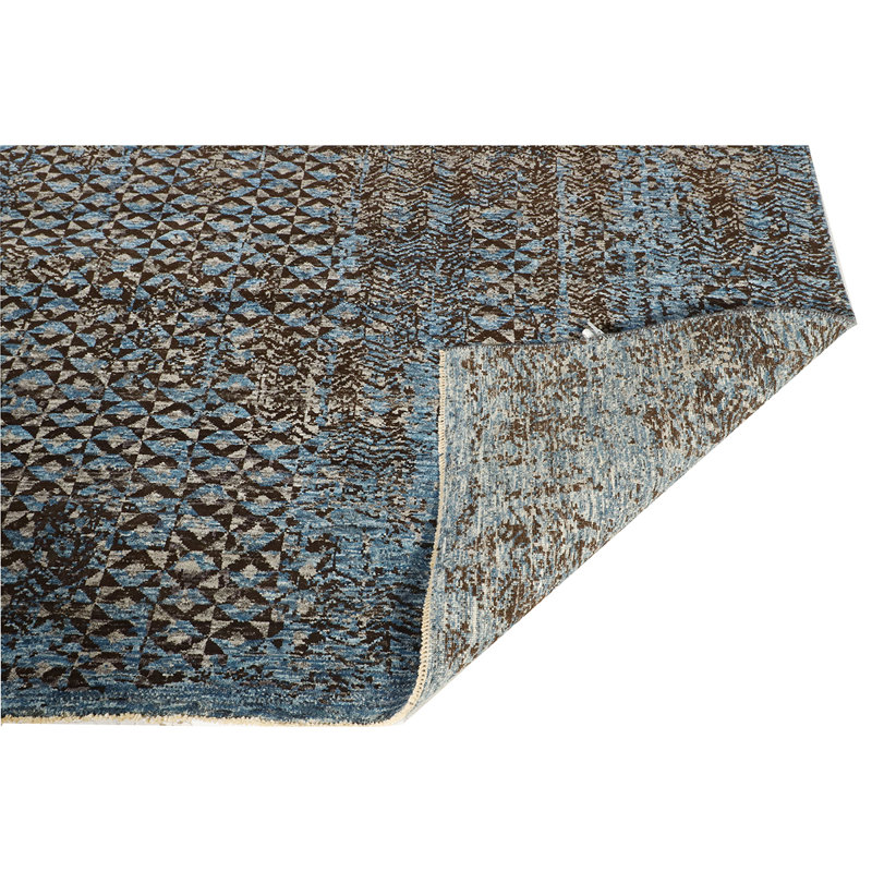 Wool Area Rug, Rectangle 6' x 9'