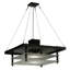Luminaire suspendu 30 "carré Atlantis