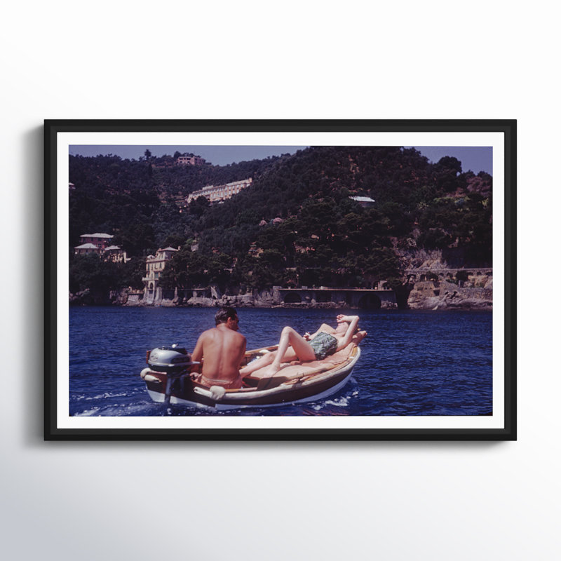 Portofino Boat Ride Print by Thurston Hopkins