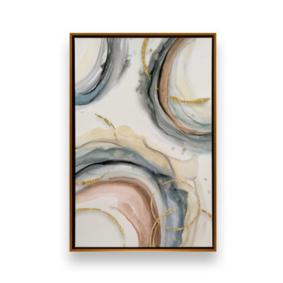 Golden Echoes v2 Print on Canvas