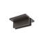 FHC PF94MB Ceiling Mounted Support Fin Bracket Patch Fitting - Matte Black