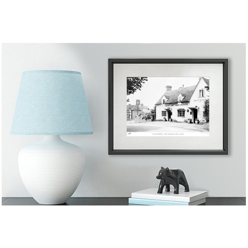 Claverdon, The Crown Inn C1960 by Francis Frith - Single Picture Frame Print, 28cm H x 36cm W x 2.3cm D