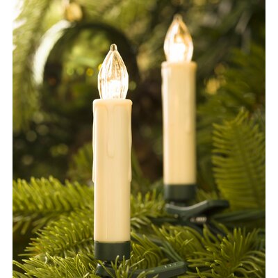 Clip-On Christmas Tree Candle Light & Reviews | Birch Lane