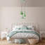 Lustre élégant en métal menthe, hauteur réglable de 17,7 à 53,1 pouces | 3 douilles E27 de 40 W maximum | Tailles des capuchons: 7 7,5 x 14,6 po, 11 11,8 x 7,9 po, 9 9,1 x 11,8 po | Éclairage élégant pour la maison et le bureau, classé IP20, design moderne-1239592162-1239592167