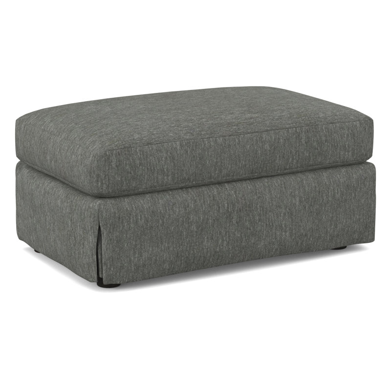Upholstered Ottoman, Espresso, 61597-75