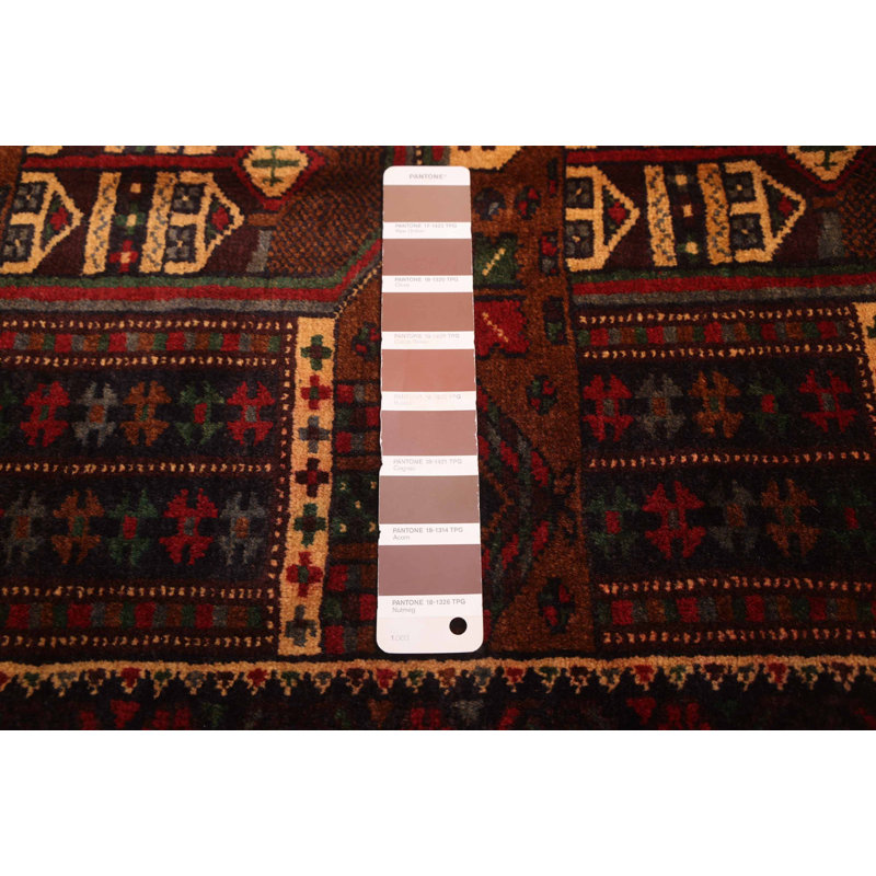 Teimani Brown Rug 3'8" x 6'7"