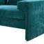 Fauteuil rembourré en chenille avec larges accoudoirs et dossier ergonomique-785287383