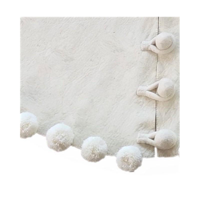 Handmade Felt Tree Skirt, 63"