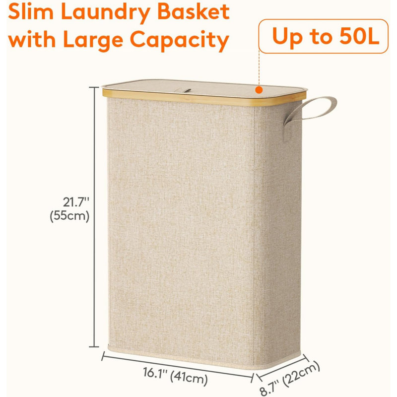 Polyster Laundry Room Organiser, White