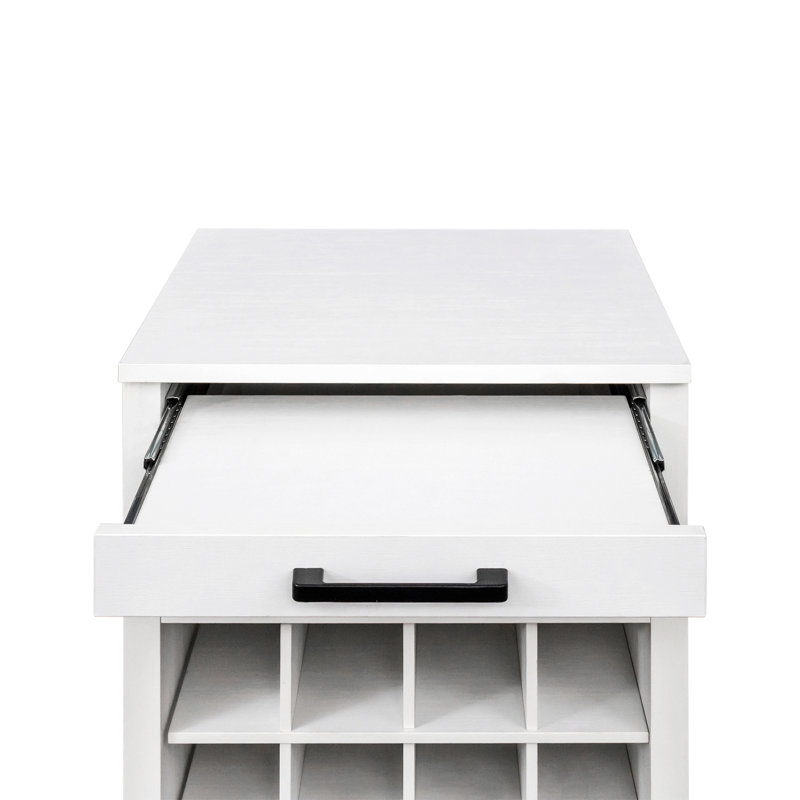 Armoire de rangement pour le vin modulaire, Blanc