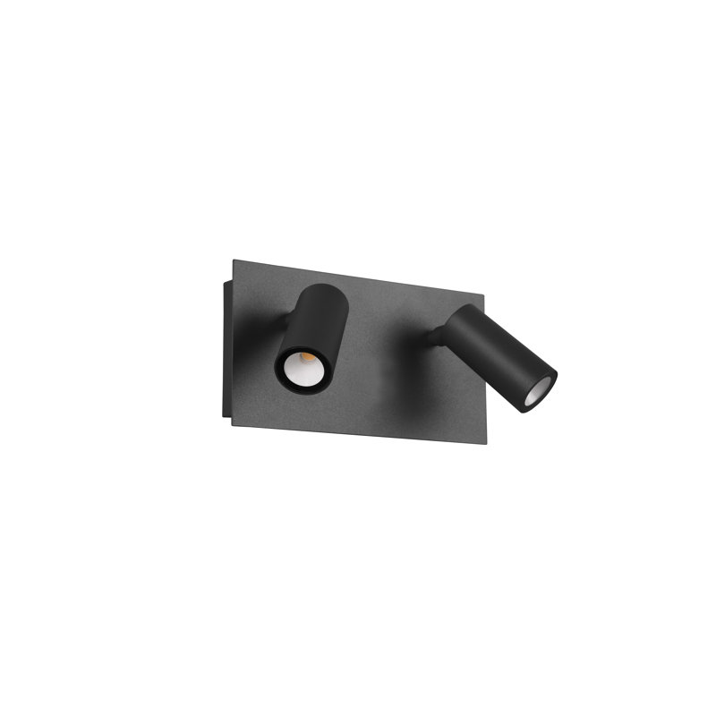 Carrigan 2 - Bulb 16Cm H Hardwired Outdoor Flush Mount, Anthracite