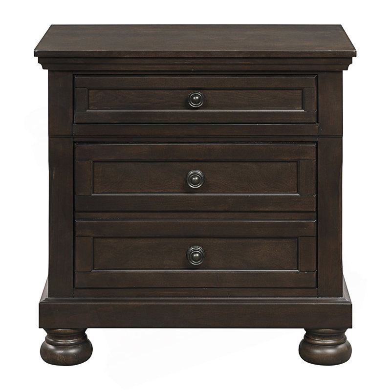 Transitional Design Nightstand, End Table