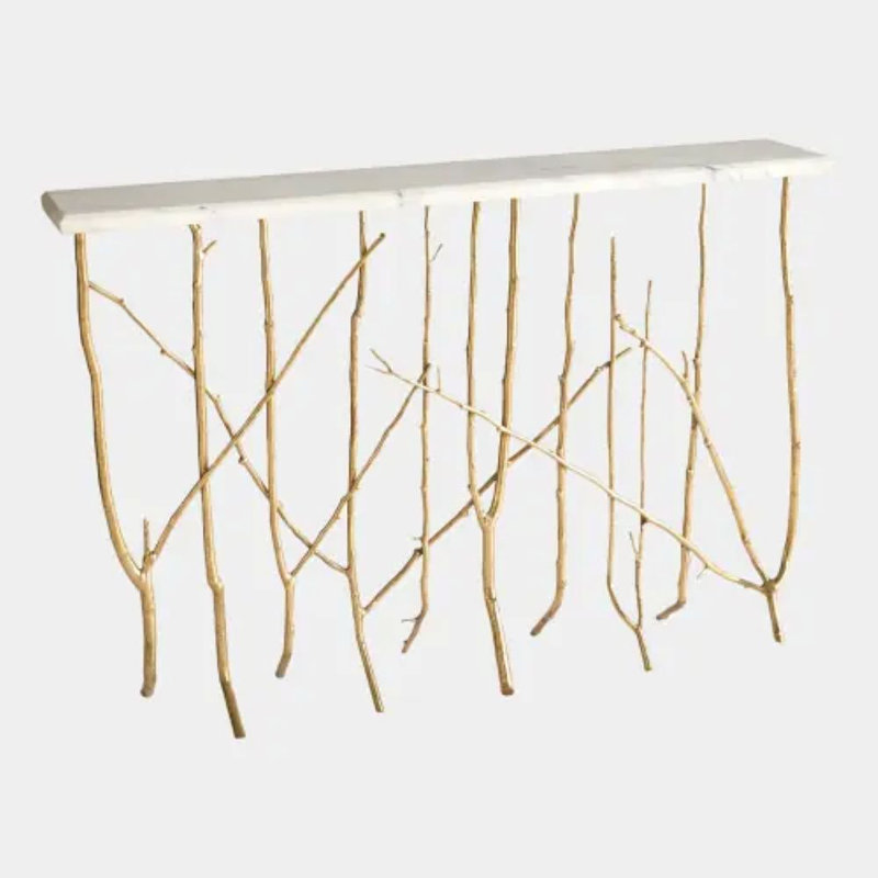 Albero 48'' W Marble Console Table