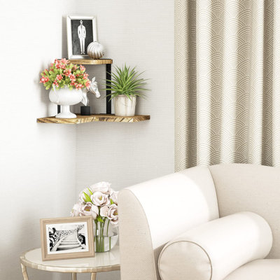 Michielle 2 Piece Corner Shelf